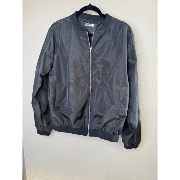 Zeagoo Men's Black Jacket size X-large long sleeve polyester winter full zipper - Picture 2 of 7